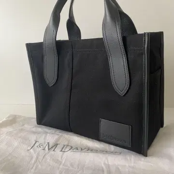 J&M DAVIDSON 바부슈카 M MEDIUM 캔버스 x 가죽