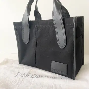 J&M DAVIDSON 바부슈카 M MEDIUM 캔버스 x 가죽