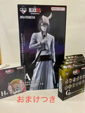 제일복권 BLEACH A상 우르키오라 시퍼 하위상 덤 세트