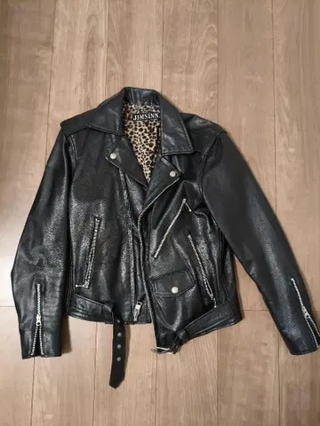 TOKYO PUNKER 더블 라이더 자켓 M 고트스킨