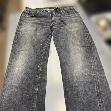 WAREHOUSE 세코핸 블랙 데님 31인치