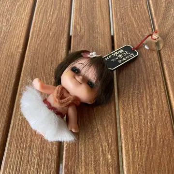 쇼와 레트로 교통 안전 차량 부적 참 여아 인형 장식