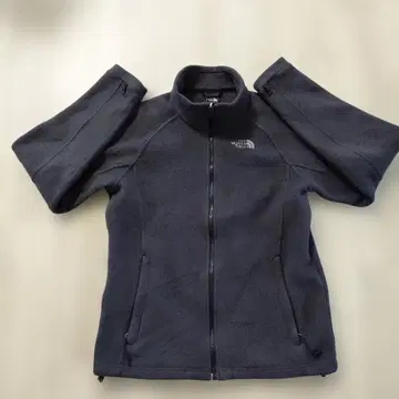 THE NORTH FACE 다크 그레이 플리스 자켓 여성용 M