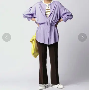 relume 센터 프레스 플레어 팬츠