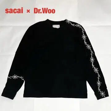 sacai dr.woo 자수 롱T셔츠 롱T