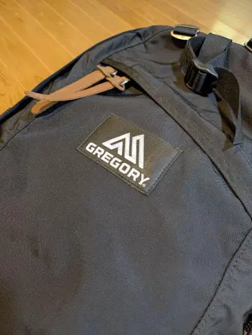 GREGORY 블랙 백팩