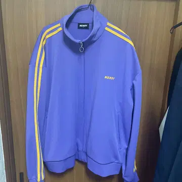 NERDY 보라색 집업 자켓 L