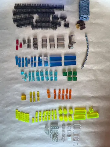 LEGO 클리어 부품! 빛에 비치는 투명감 세트
