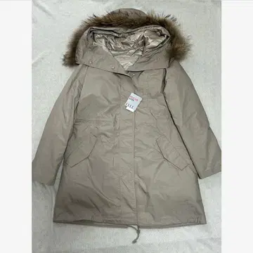 [ 새상품 ] ELLE 베이지 모즈 코트 size38 라이너 포함