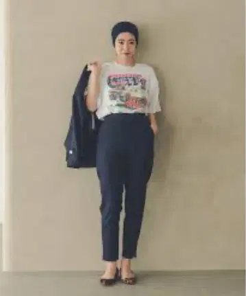 히구치 카오리 xYANUK 크롭 테이퍼드 M 사이즈