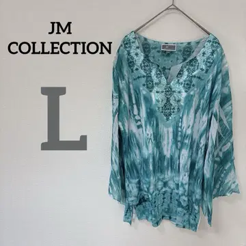 JM COLLECTION [ L ] 긴팔 티셔츠 틸 튜닉