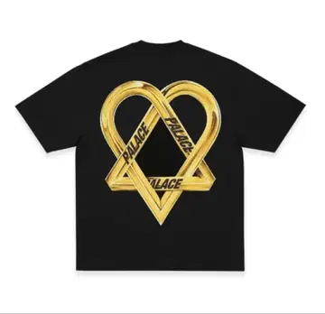PALACE x HIM Tri Gram T Shirt 'Black'