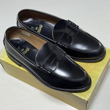 REGAL 리 로퍼 블랙 남성용 26.0cm