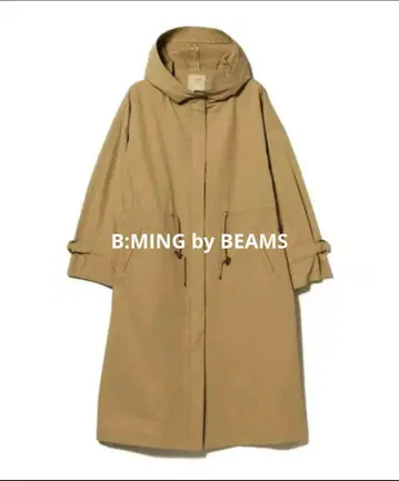 B:MING by BEAMS 비밍 바이 빔즈 트윌 후디드 코트