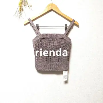rienda 리엔다 글리터 니트 상의