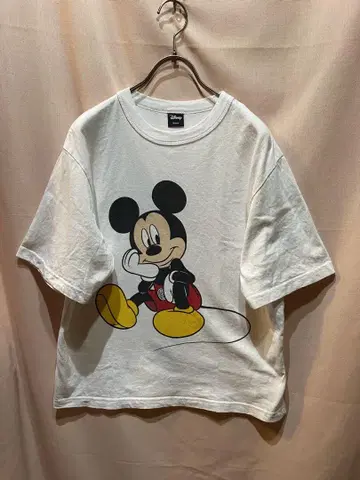 서니 스포츠 PENNEY'S 미키마우스 프린트 T셔츠 화이트