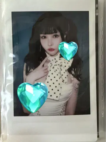 센리츠 카나노 생일 축제 한정판 폴라로이드 블랙 헤어