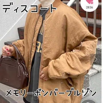 DISCOAT 메모리 봄버 블루종 미사용 새상품