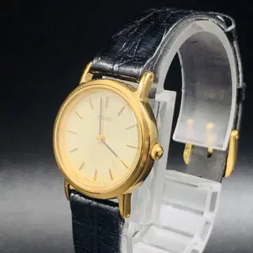 SEIKO 여성용 손목시계 골드 심플 1N01-0BA0