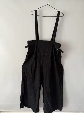4L 블랙 서스펜더 오버롤