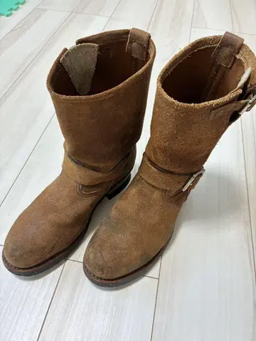 레드윙 RED WING 엔지니어 부츠 스웨이드 8D 8178