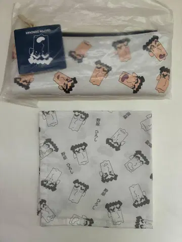 짱구는 못말려(크레용 신짱) 노하라 히로시 펜 케이스 손수건