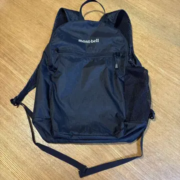 새상품급 mont-bell 몽벨 포켓터블 데이팩 10L 블랙 백팩