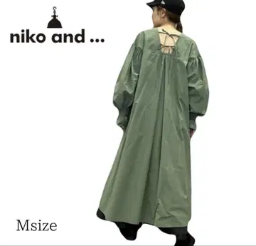 [ niko and - ] 리본 2WAY 맥시 원피스