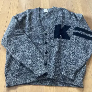 Karl Helmut K 로고 가디건 그레이