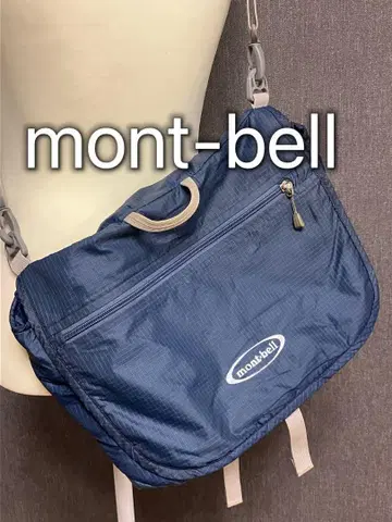 몽벨 mont-bell 라이트 사진 숄더백 네이비 경량 L