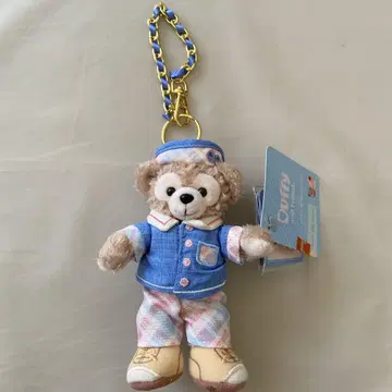 [ 미사용 새상품 ] 홍콩 디즈니랜드 더피 봉제 인형 키링