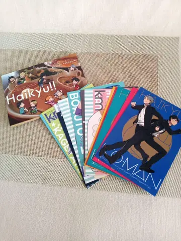 Haikyuu!! 엽서 세트 미사용품