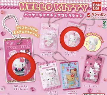[인기!] HELLO KITTY 패키지 미니어처 컬렉션 가챠