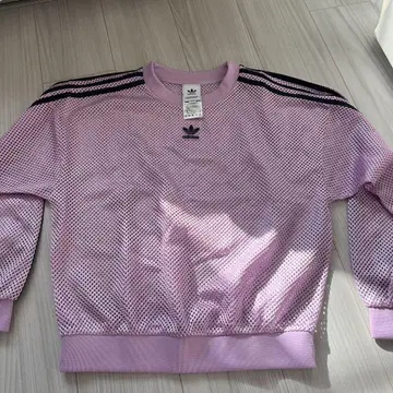 adidas 메쉬 트레이닝 의류 핑크