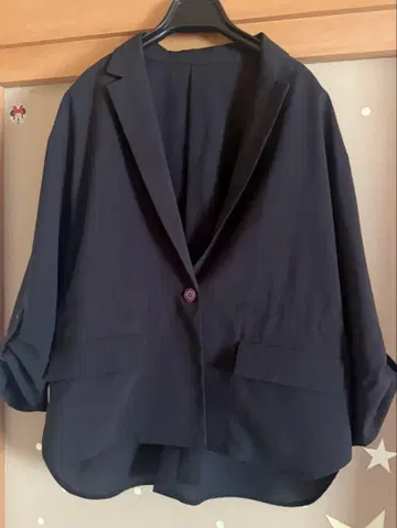 COMME CA ISM 네이비 캐주얼 자켓 L