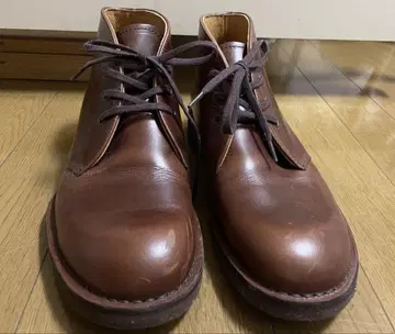 Danner 브라운 가죽 처카 부츠