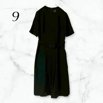 도쿄 소와르 포멀 블랙 원피스 9 예복 반팔 벨트 포함 관혼상제
