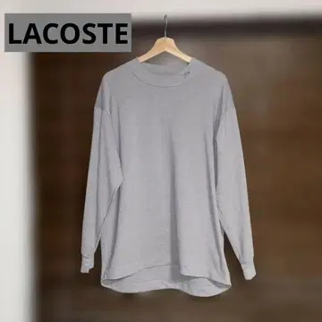 Lacoste 그레이 긴팔 티셔츠