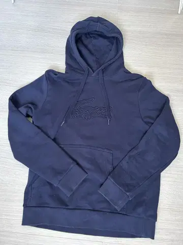 LACOSTE 네이비 후드티 US M
