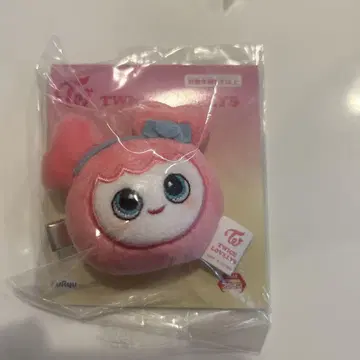 TWICE LOVERYS 봉제 인형 헤어핀 모모 모브리 GIGO 한정판