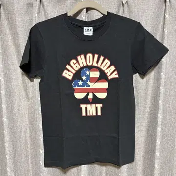 y091605 TMT 티셔츠 백 프린트 블랙 S