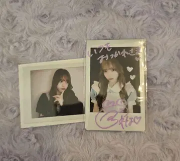 kiss bee 오에 레나 폴라로이드 사인회