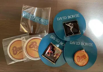 David Bowie 핀즈 핑배지 3종 + 씰 데이비드 보위