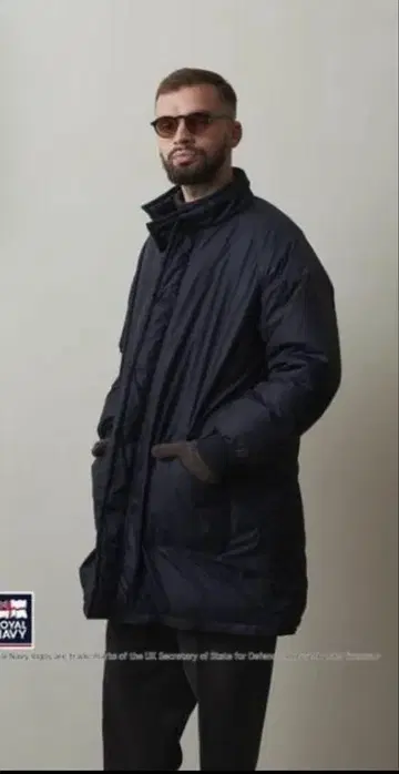 새상품급 Steven Alan/ROYAL NAVY/DOWN COAT
