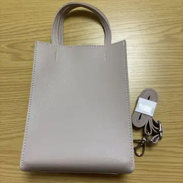 베이지 숄더백