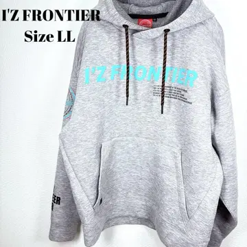 I'Z FRONTIER 그레이 후드티 LL [ 285 ]