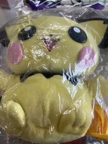 포켓몬 피카츄 봉제 인형 백팩