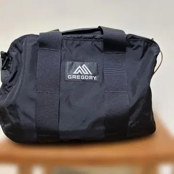 GREGORY 블랙 숄더백 XS