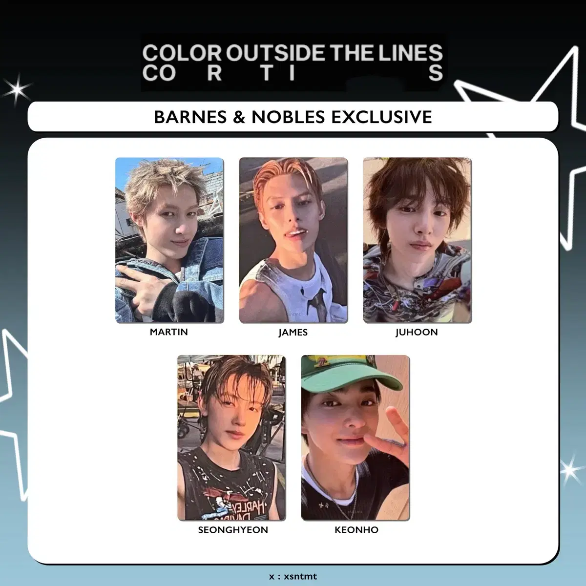 Cortez unreleased photocard, US Barnes & Noble buncheol on Bunjang