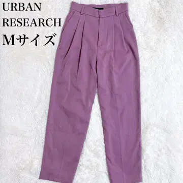 URBAN RESEARCH 플리츠 슬랙스 투 턱 팬츠 바지 M